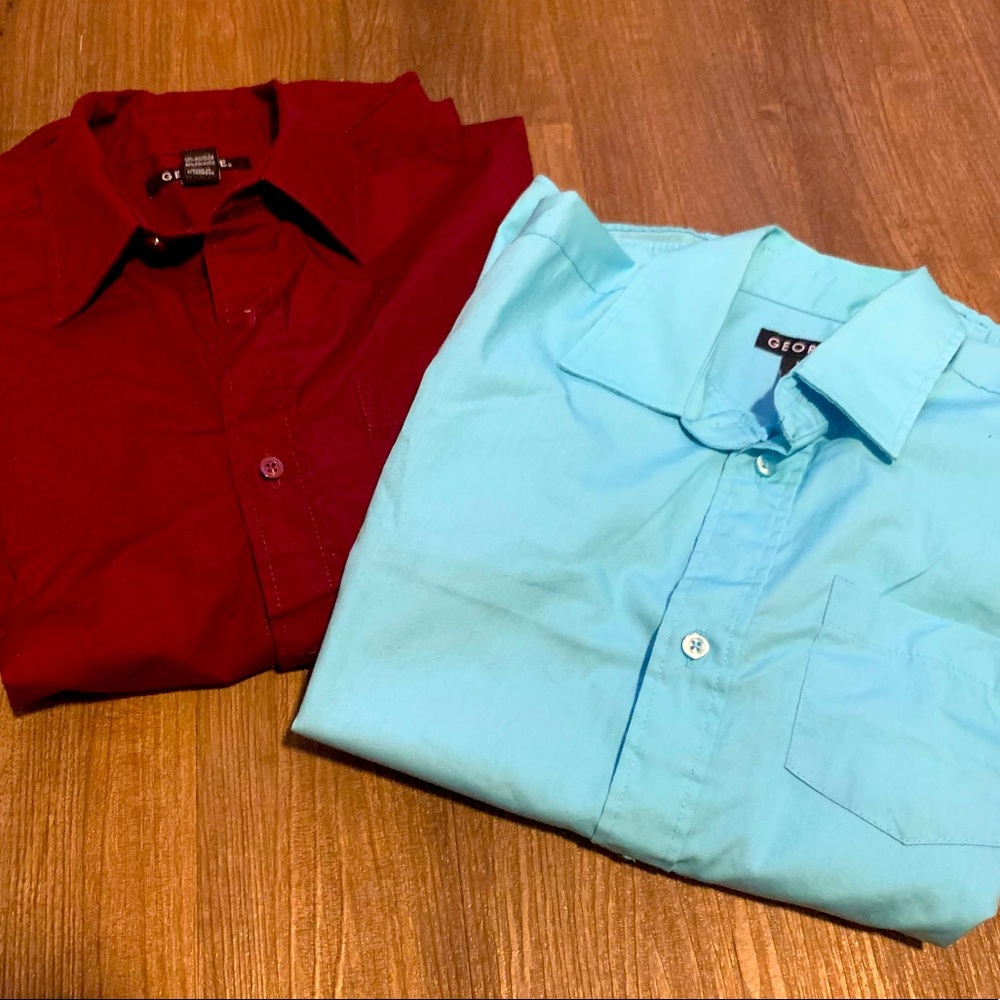 10-12 boys formal shirts